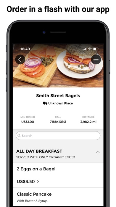 Smith Street Bagels Screenshot