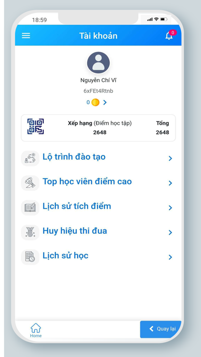 VITA E-LEARNING Screenshot