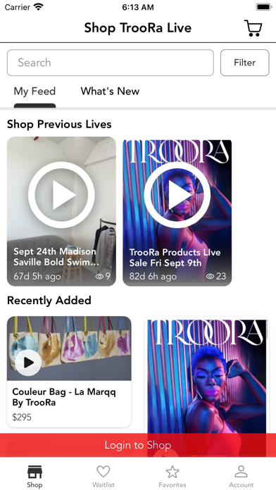 Shop TrooRa Live Screenshot