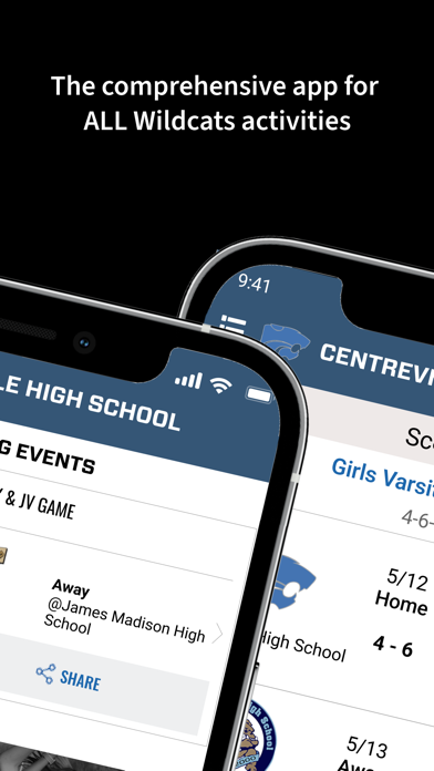 Centreville HS Sports Screenshot