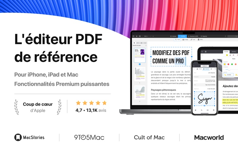 Screenshot #1 pour PDF Expert – Éditeur de PDF