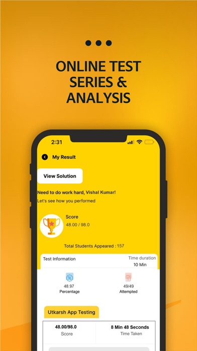 Utkarsh : Smart Learning App Screenshot
