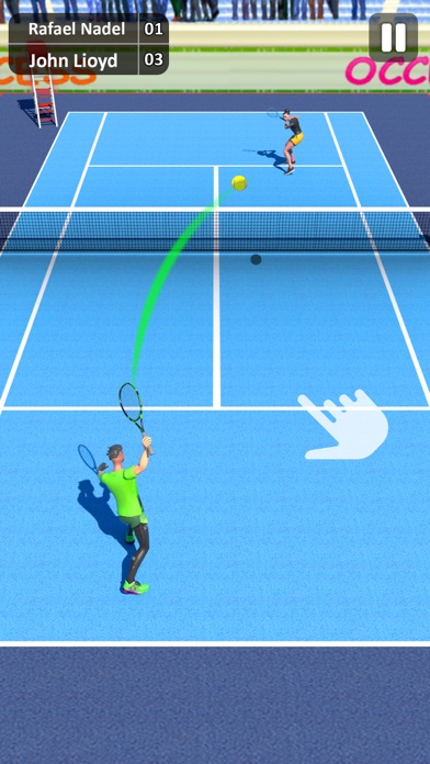 Smash Master Clash Tennis Game Screenshot