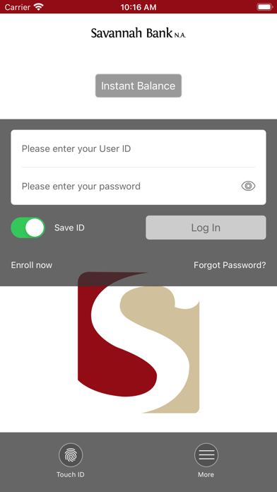 Savannah Bank NA Mobile Screenshot