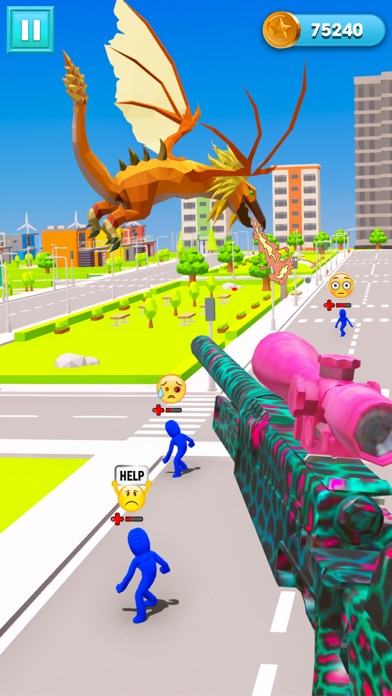 Giant Wanted Monsters Shooter Screenshot