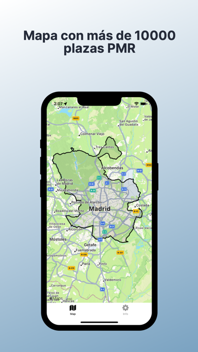 Plazas PMR Madrid Screenshot