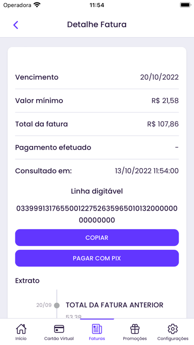 Cartão Nalin Screenshot