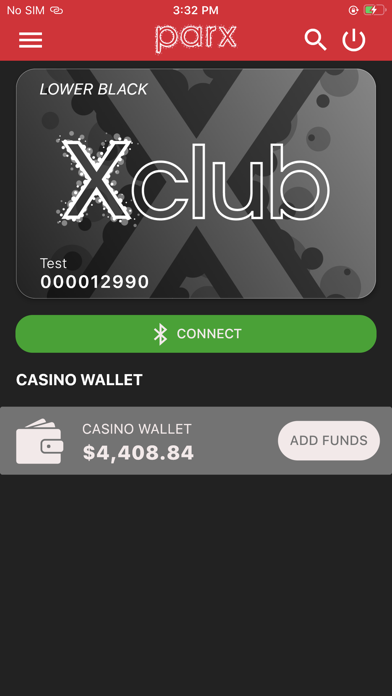 Parx Casino Wallet Screenshot