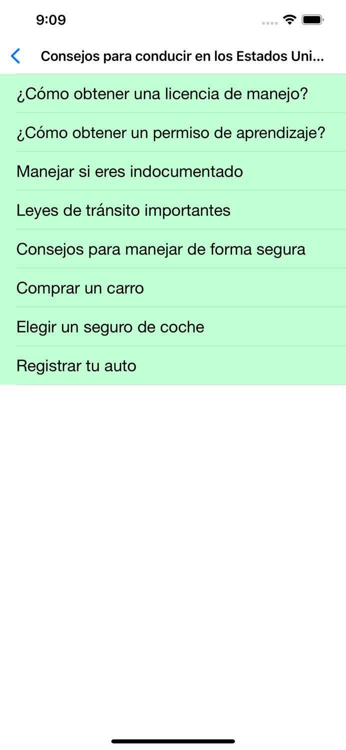 Examen de manejo Motocicleta