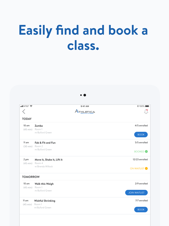 Athletica Health and Fitness iPad screenshot 4 - Health & Fitness app