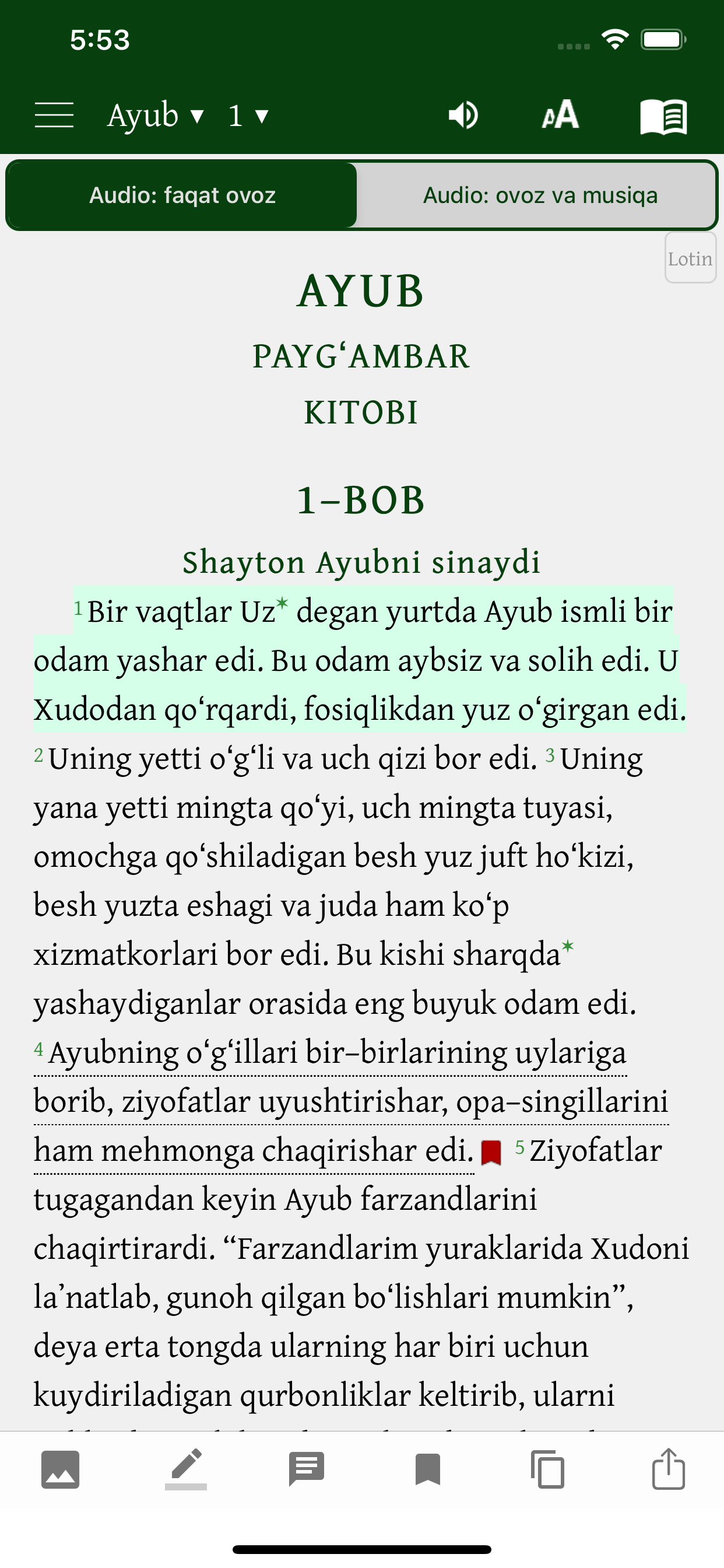 Muqaddas Kitob