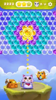 bubble shooter: cat pop game iphone screenshot 3