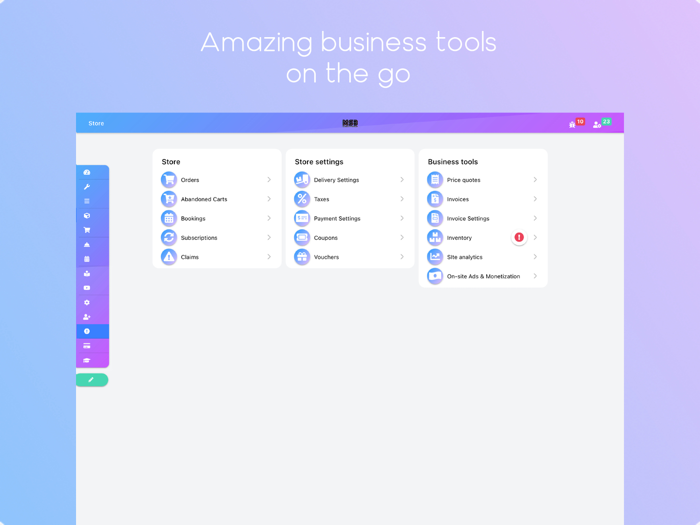 Builderly Site and App builder