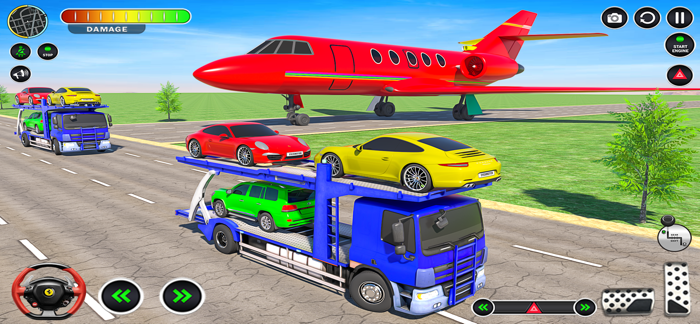 Vehicles Transport Simulation