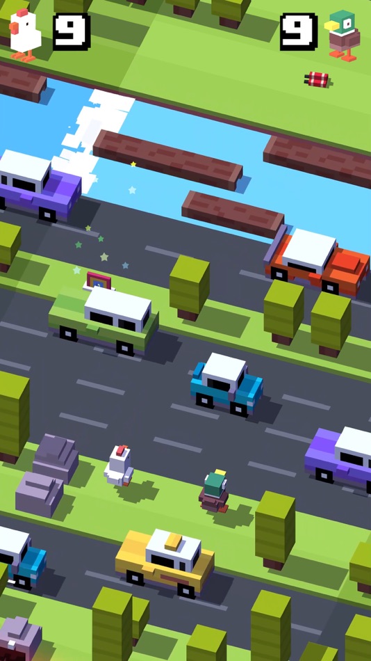 #1. Crossy Road+ (iOS) 来自: HIPSTER WHALE