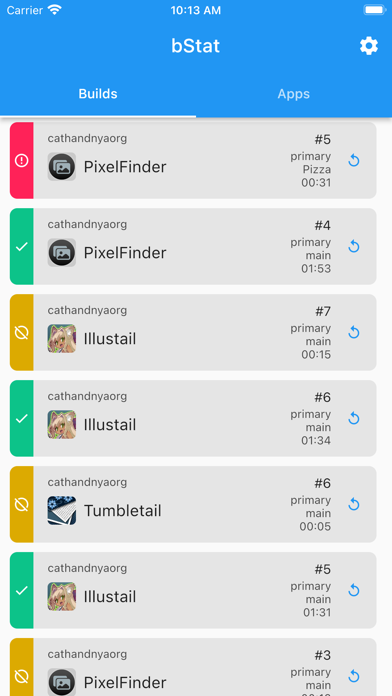 bStat for Bitriseのおすすめ画像1