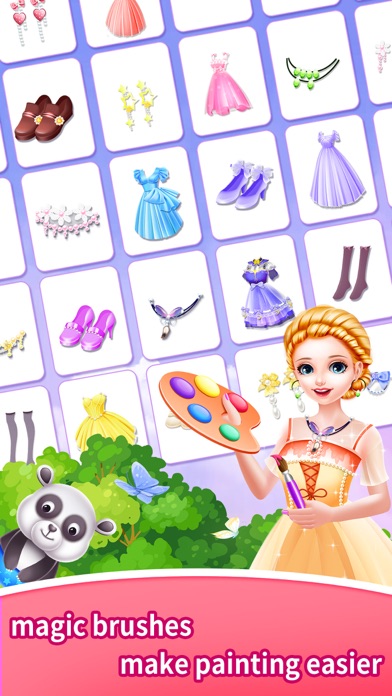 Little Painter Dress Up Story Screenshot
