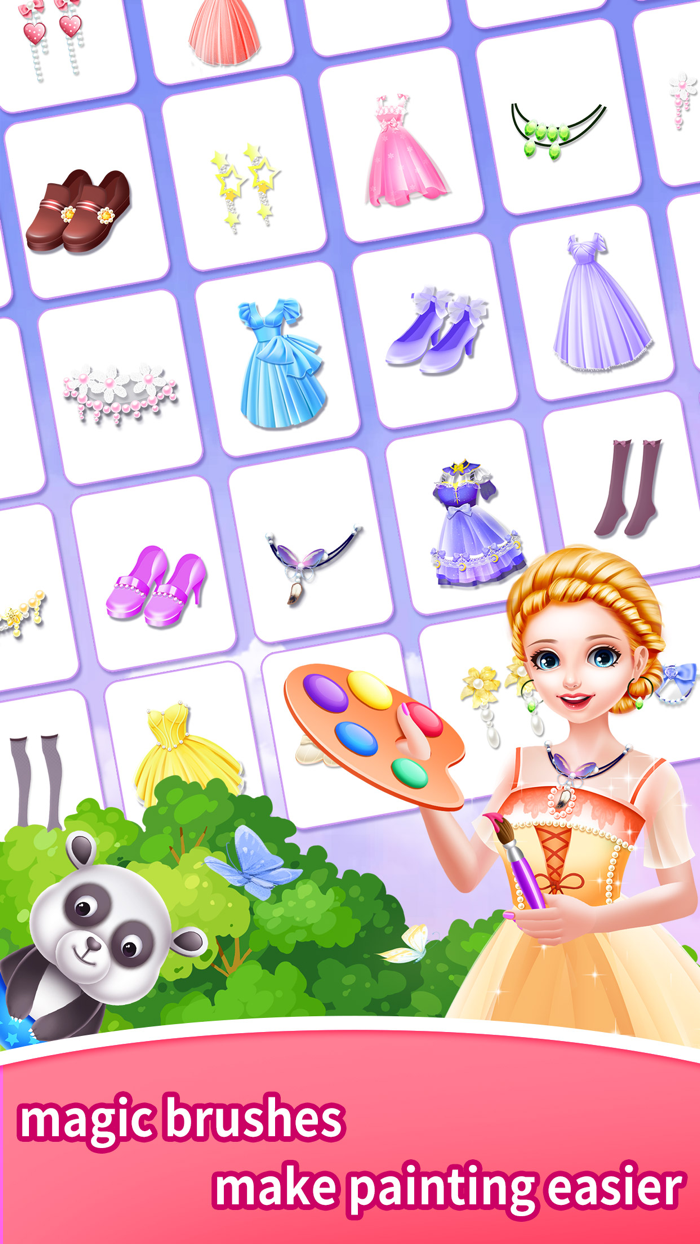 Little Painter Dress Up Story