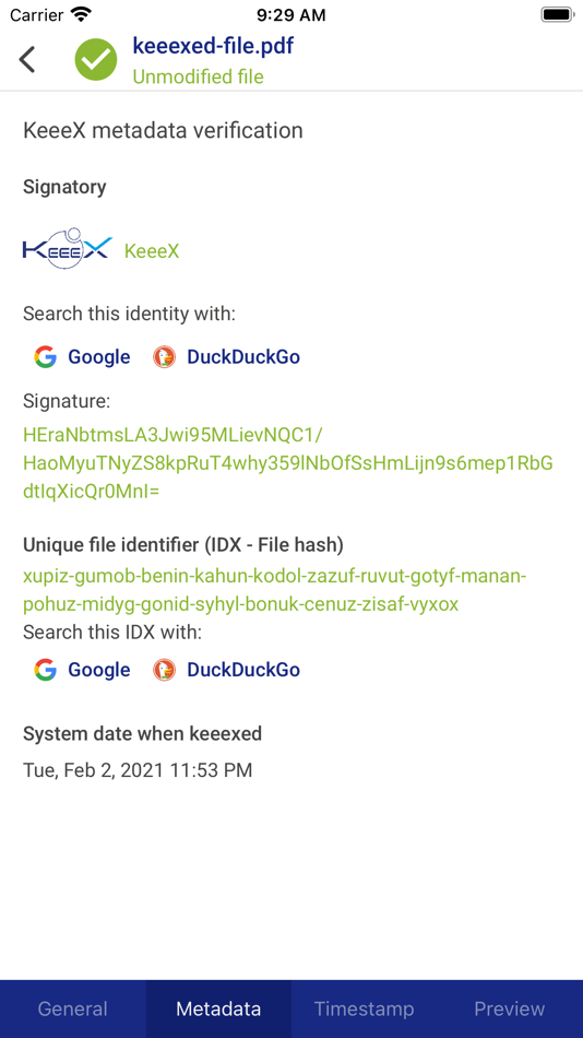 #2. KeeeX Verifier (iOS) 由: KeeeX