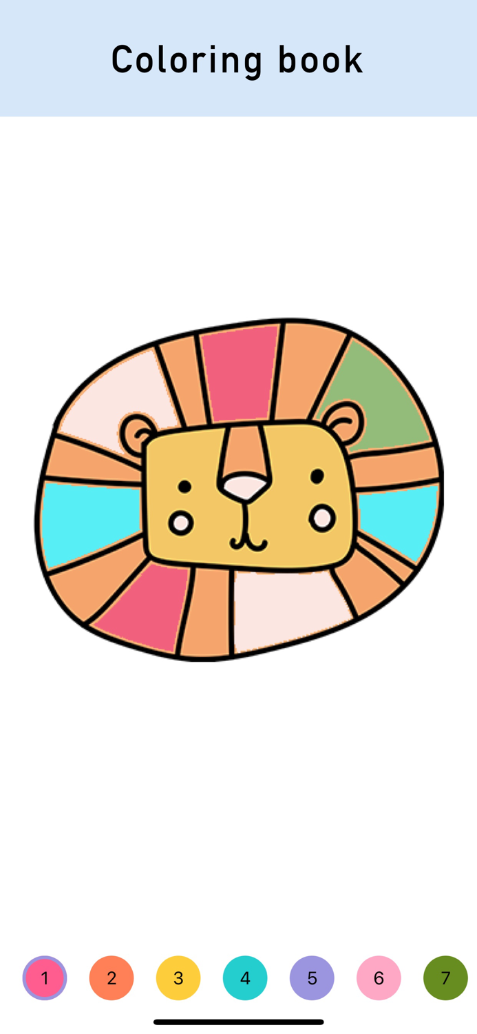 Coloring book-Paint by number