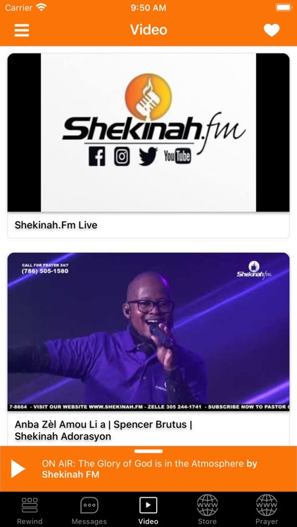 Shekinah App by Gregory Toussaint