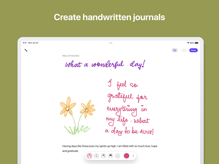 GoJournal Diary and Planner