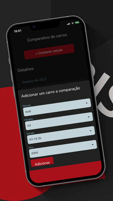 Consulta Veículo - Tabela Screenshot