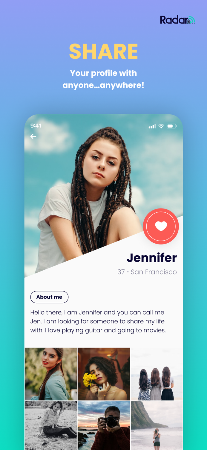 RadarQR Dating Meets QR Code
