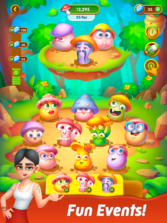 Screenshot #6 pour Blooming Flowers: Merge Game