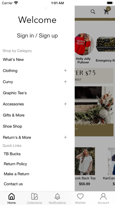 Trendsetter Boutique Screenshot
