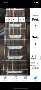 Electric Guitar Fretboard Lite screenshot #3 for iPhone