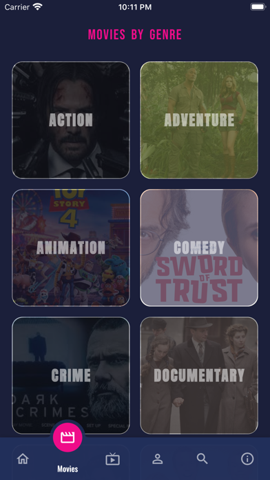 MSDB - Movies & TV Shows Guide Screenshot