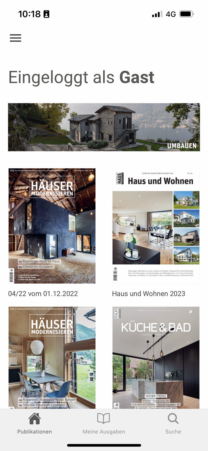 Häuser modernisieren