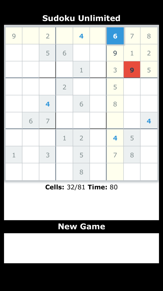 #3. Sudoku Game Unlimited (iOS) Podle: John Rouda