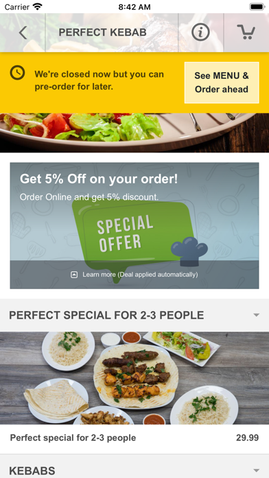 Perfect Kebab, Dublin Screenshot