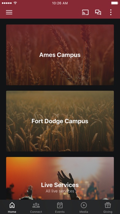 Harvest Vineyard Church Screenshot