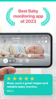 annie baby monitor: nanny cam iphone screenshot 2
