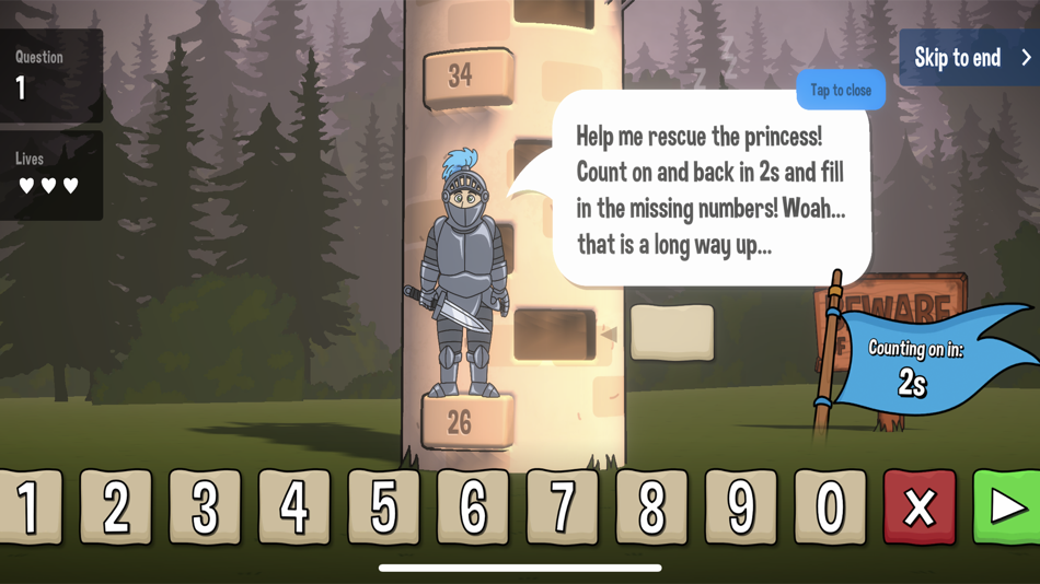 #2. Number Knight - Maths Game (iOS) 由: Teacher's Pet