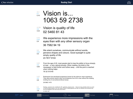 EyeConsulting+ iPad app afbeelding 4