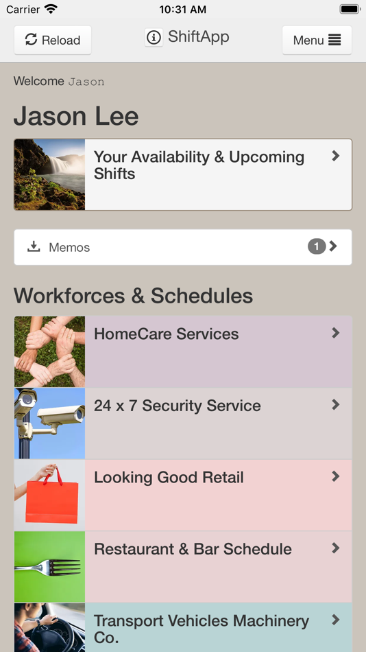 #1. ShiftApp - Employee Scheduling (iOS) 由: Jason Lee Limited