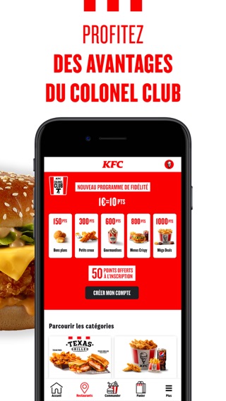 KFC France : Poulet & Burgerのおすすめ画像3