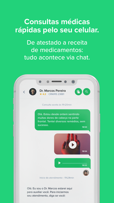 Olá Doutor - consultas Screenshot