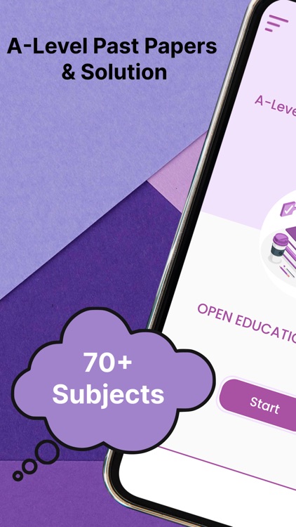 A level Past Papers & Solution