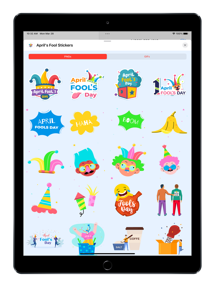 Aprils Fool - GIFs and Stickers