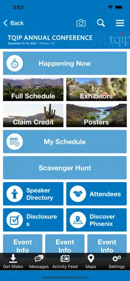 Game screenshot ACS-TQIP Conference hack