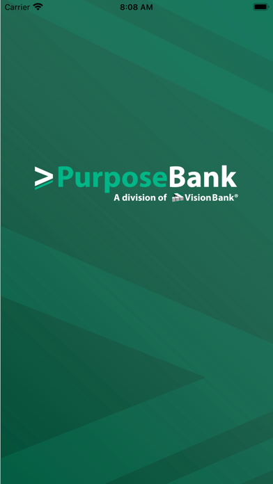 PurposeBank Screenshot