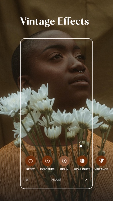 Aesthetic Vintage Photo Editor Screenshot