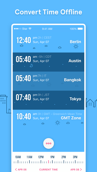 GlobeTempus Convert Time Zone Screenshot