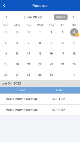 Game screenshot Swimming Timer apk