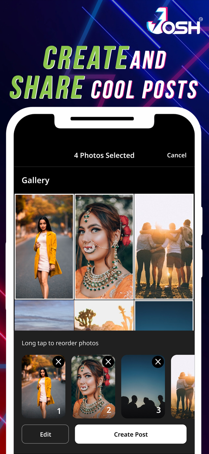 Josh Indian Short Videos App